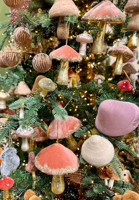 Unveiling The 23 Must-Have Christmas Trends For 2023 - Jolly Festive Boho Glam Christmas Tree, 2023 Raz Christmas Tree, 2023 Winter Decor, Holiday 2023 Color Trends, Christmas Trees For 2023, Christmas Fairy Decorations, Christmas Inspiration 2023, Trending Ornaments 2023, Trending Holiday Crafts 2023