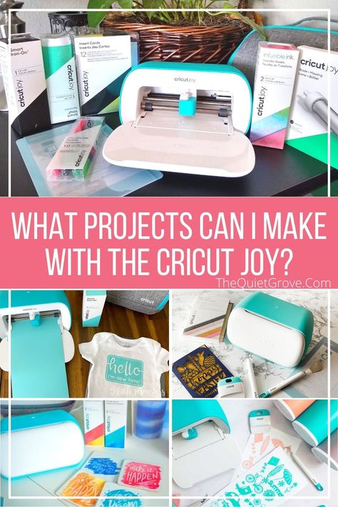 Are you looking into buying a Cricut Joy but first want to know what sort of projects you can make with it? #CricutJoy #Cricut @Cricut #Cricutmade Cricut Joy Project Ideas, Cricut Joy Projects, Cricut Apps, Cricket Joy Projects Craft Ideas, Cricket Joy, Cricut Projects Easy, Cricut Help, Cricut Svgs, Joy Gifts