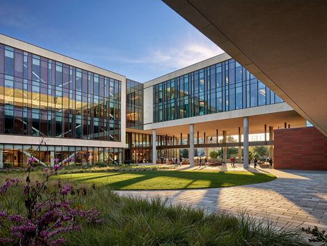 Campus Landscape Design, Stanford Campus, Second Story Porch, Campus Landscape, University Housing, School Designs, University Dorms, Campus Design, University Architecture