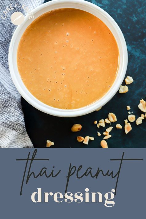 Turn an ordinary meal into an extraordinary one with our Thai Peanut Dressing. Irresistibly creamy, tangy, and with a kick - it's not just a salad dressing. Drizzle it over grilled chicken or use it as a noodle sauce. Trust us, it's a game-changer! Peanut Dressing Thai, Chicken Buddha Bowls, Peanut Dressing Recipe, Thai Peanut Dressing, Salads Chicken, Buddha Bowl Sauce, Noodle Sauce, Salad With Peanut Dressing, Peanut Butter Brands