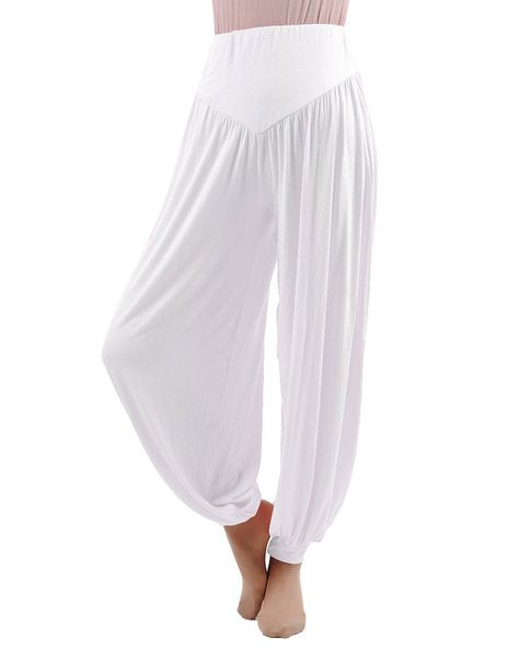 white harem pants White Top Outfit, Best Travel Pants, Plus Size Harem Pants, Black Hippy, Wide Leg Yoga Pants, Belly Dance Outfit, Top Outfit, Colored Pants, Hippie Outfits