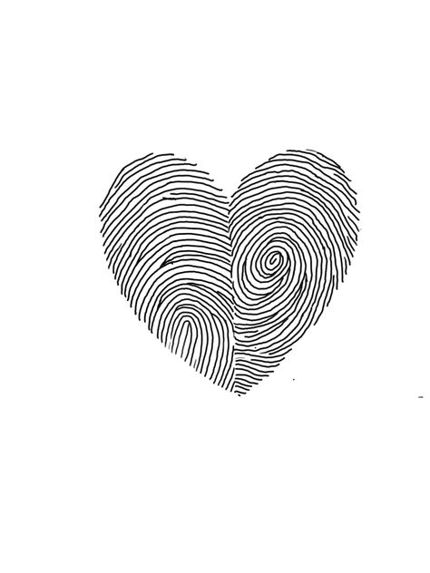 Half A Heart Tattoo, Thumb Print Heart Tattoo, Thumb Print Heart, Fingerprint Tattoo, Engagement Card Design, Fingerprint Tattoos, Thumb Print, Artwork Wallpaper, Thumb Prints