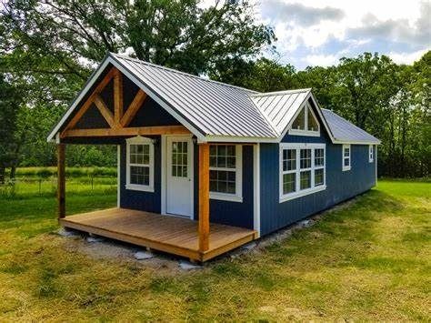 tiny house shed for 6'5" person - Search Shed Connected To House, Shed Conversion Ideas Tiny House, 14x40 Shed House, 14x40 Shed House Interior, She Shed With Porch, Large Shed House, Shed To Cabin Conversion, Shed To Tiny House Conversion, Shed To House Conversion