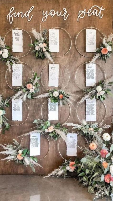 Find Your Seat Wedding Ideas, Creative Seating Chart Wedding, Find Your Seat, Sf Wedding, January Wedding, Wedding Table Plan, Crochet Wedding, Wedding Travel, Like Someone