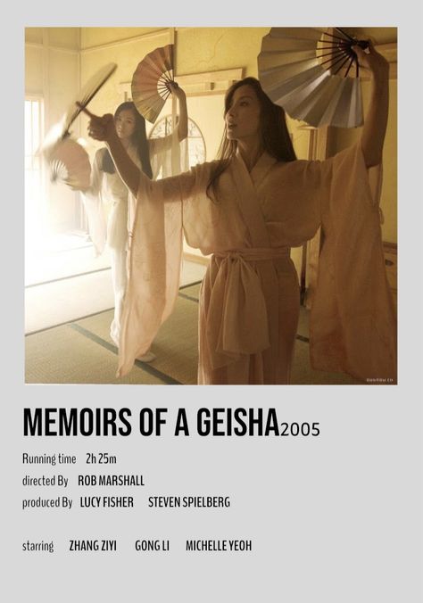 Memoirs Of A Geisha Poster, Memoirs Of A Geisha Aesthetic, Memoirs Of A Geisha Movie, Geisha Movie, Memories Of A Geisha, Geisha Aesthetic, Movies To Watch Teenagers, Memoirs Of A Geisha, Movie To Watch List