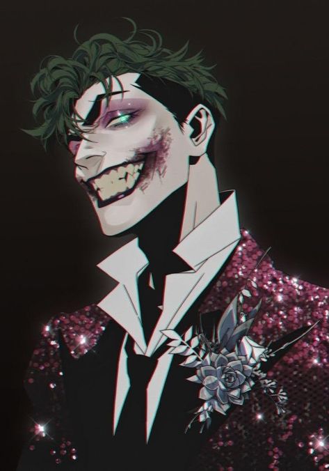 Joker Anime Art, The Joker Art, Joker Fan Art, Joker Anime, Joker Fanart, Joker Comic, Joker Artwork, Univers Dc, Joker Is