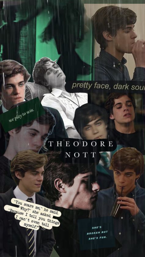 #theodorenott. #syltherin Theodore Nott Aesthetic Wallpaper, Harry Potter Theodore Nott, Theodore Nott Wallpaper, Theodore Nott Aesthetic, Nott Aesthetic, Slytherin Quotes, Slytherin Stuff, Theo Nott, Shes Broken