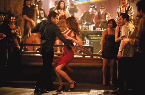 THIS red salsa dress! LOVE!! Red Salsa Dress, Jennifer Aniston Movies, Salsa Club, Salsa Outfit, Salsa Night, Along Came Polly, Jenifer Aniston, Ben Stiller, Jen Aniston