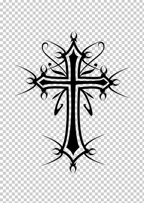 Crucifix Drawing, Cross Overlay, Tato Nama, Number Tattoo Fonts, Cross Drawing, Celtic Cross Tattoos, Gothic Lettering, Funky Tattoos, Phoenix Tattoo Design