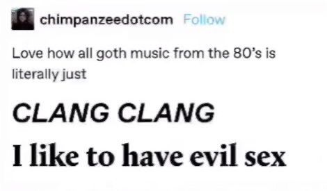 #23 Goth Memes, Goth Music, Music Memes, What’s Going On, Text Posts, Tumblr Funny, Tumblr Posts, Dumb And Dumber, Really Funny