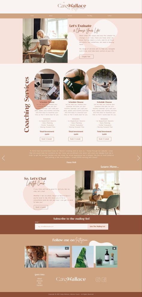 Wix Website Theme Template Services page in boho abstract style. Bohemian Website Design, Cozy Website Design, Abstract Website Design, Boho Website Design, Wellness Collective, Yoga Branding Design, Wix Blog, Reading Uk, Boho Website