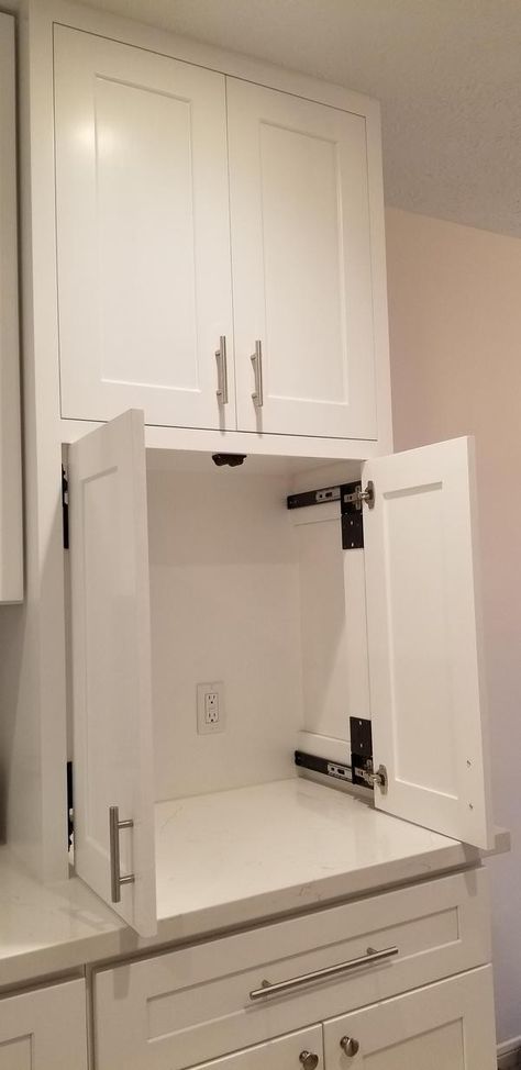 Ez Pocket Door Slide, Pocket Door Slide Cabinet, Pocket Door In Kitchen, Kitchen Pocket Doors Cabinets, Pocket Door Cabinet Kitchen, Sliding Kitchen Cabinet Doors, Cabinet Pocket Doors, Pocket Cabinet Doors, Pocket Doors Ideas