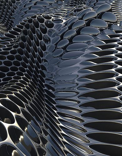 Black structure Interesting Aesthetic, Movement Pattern, Parametric Architecture, Generative Design, Parametric Design, Material Textures, Pattern Texture, Materials And Textures, Photo Download