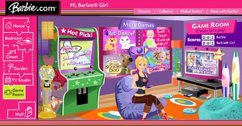 School Barbie, Barbie Website, Barbie Games, Childhood Aesthetic, Nostalgia 2000s, Right In The Childhood, Childhood Memories 90s, Barbie Shop, Childhood Memories 2000