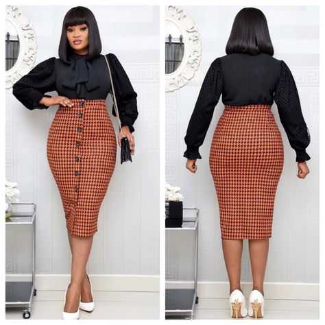 Dress Corporate Attire, Cooperate Skirt Styles, Office Skirts Classy, Short Pencil Skirt Outfits, Corporate Skirt Styles, Corporate Wear Women Professional Attire, Elegant Skirt Outfits, Women Professional Attire, Career Outfits