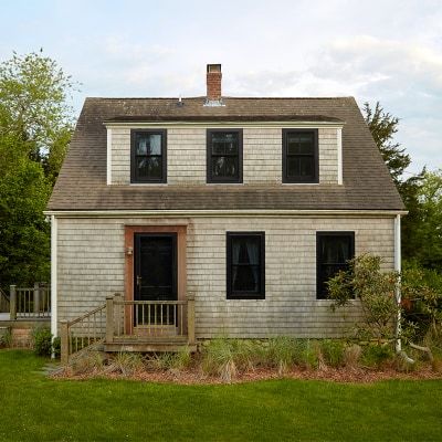 Cedar Shingle Cottage, Westerly Rhode Island, New England Cottage, Cape Style Homes, Cedar Walls, New England Farmhouse, Cottage Lake, Cottage Exterior, Cedar Shingles