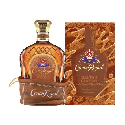 Caramel Crown Royal Drinks, Salted Caramel Crown Royal Drinks, Salted Caramel Crown Royal, Crown Royal Salted Caramel, Royal Drink, Crown Royal Drinks, Canadian Whiskey, Sea Salt Caramel, Crown Royal