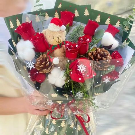 🌸🎁 BBJ WRAPS: where festive flowers meet style! 🎄💖 Transform your holiday bouquets into extraordinary gifts. Add that touch of Christmas charm to your floral creations. Shop our unique flower packaging designs now by clicking the link in our bio! #BBJWRAPS#weddingflowers#bouquetwrapping#floristsupplies#flowerarranging Christmas Bouquet Gift, Holiday Bouquet, Christmas Flower Decorations, Christmas Hampers, Christmas Bouquet, Floral Creations, Flower Wrapping, Christmas Flower Arrangements, Flower Bouquet Diy