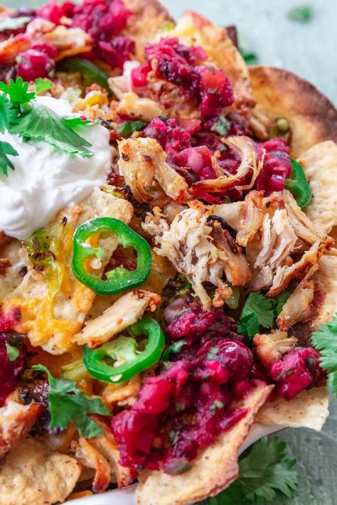 Turkey Nachos Recipe, Turkey Carnitas, Turkey Nachos, Thanksgiving Leftover, Empanada Recipe, Thanksgiving Turkey Leftovers, Nachos Recipe, Empanadas Recipe, Thanksgiving Leftovers