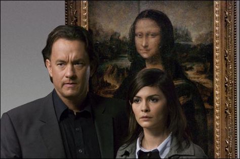 "The DaVinci Code" A Serbian Film, Robert Langdon, Tom Hanks Movies, Books Turned Into Movies, Davinci Code, Film Thriller, Jean Reno, Audrey Tautou, Ron Howard