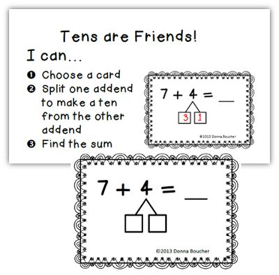 In Kindergarten, our kiddos learn their “Friends of Ten“.  In other words, they learn all the combinations that make ten (ex., 2 + 8, 3 + 7, etc.).  In 1st grade, as students begin learning their basic addition facts, they apply that knowledge in a strategy known as “make a ten” to help make sense of facts … Make A Ten, Math Coach, Math Fact Fluency, Math Operations, Math Number Sense, Math Intervention, Math Instruction, Singapore Math, Math Strategies