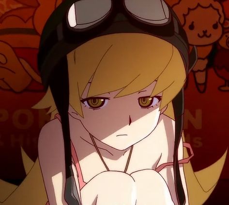 Oshino Shinobu, Mai Waifu, Shinobu Oshino, Kiss Shot, Icons Girls, Monogatari Series, Anime Wall Art, Anime Poses, Manga Comics