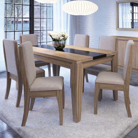 Trimble Dining Table Modern Wood Dining Table And Chairs, Dinning Sets 6 Seater, Dainig Table Modern Wooden, Dining Table Chairs Design Wooden, 6 Seater Dining Table Design Modern, Wooden Chairs For Dining Table, Dining Table Chairs Design, Dining Table Design Wooden, Classy Dining Table