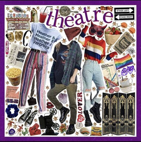 Theatre Academia, Theater Kid, Mood Clothes, Theatre Life, Theatre Kid, So Nice, Retro Outfits, Aesthetic Outfits