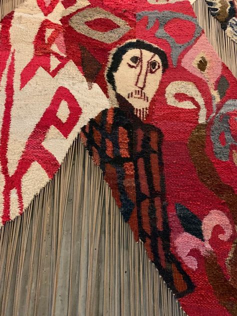 Frida Hansen is Not the Only Open-Warp Norwegian Tapestry Weaver – Robbie LaFleur Frida Hansen, Norwegian Tapestry, Tapestry Loom, Weaving Inspiration, Women Artists, Kinds Of Fabric, Weaving Textiles, Scandinavian Art, Old Master