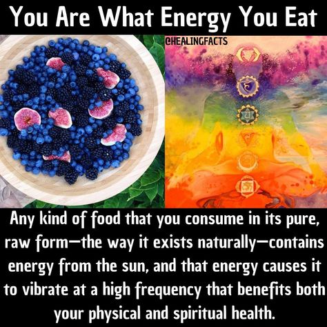 A high vibrational diet consists of foods that are ALIVE and that positively benefit the person, as well as the planet as a whole. High… High Vibe Foods, High Frequency Foods, High Vibration Foods, High Vibrational Foods, Spiritual Nutrition, Holistic Food, Vibe Higher, Food Healing, Growing Relationship