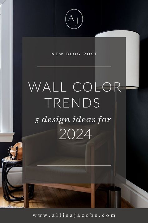 Check out the 2024 wall color trends for paint embracing minimalism and earthy shades to instantly update your home. Click through for examples and ideas for your space. 2024 Wall Colors, Interior Colours 2024, Popular Wall Colors 2024, Popular Accent Wall Colors, 2024 Accent Wall Trends, Paint Trends 2024, Trending Paint Colors For 2024, 2024 Wall Color Trends, 2024 Paint Colors