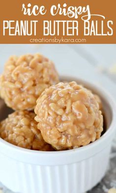 Rice Crispy Peanut Butter Balls, Rice Crispy Peanut Butter, Crispy Peanut Butter Balls, Peanut Butter Treats, Peanut Butter Balls Recipe, Easy Candy Recipes, Easy Candy, Peanut Butter Candy, Butter Balls