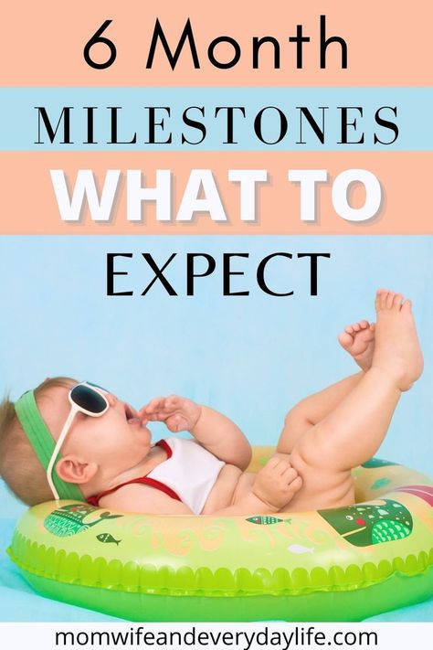 This article is helpful in guiding you towards milestones your 6 month old may be doing or doing soon. Do not worry if they are not ready for some of these milestones yet! That is ok. These are just milestones to be watching for and expect in the near future. 6 Month Old Milestones, 6 Month Baby Milestones, Six Month Baby, Six Month Old Baby, 6 Month Milestones, Baby Routine, 6 Month Old Baby, Six Month, 6 Month Baby