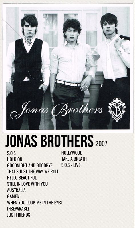 Fanfic Movie, Acting Dream, Minimal Music, The Jonas Brothers, Jonas Brother, Paintings For Living Room, Minimalist Posters, Print Photos, Music Album Covers