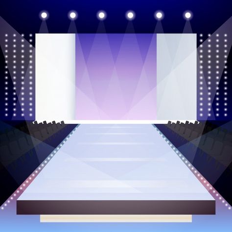 Pageant Background Design, Fashion Show Background, Runway Background, Fashion Show Stage Design, Designer Presentation, Show Background, Presentation Poster, Fashion Show Poster, Zepeto Background