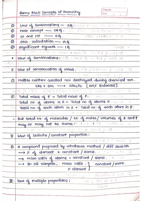 Some Basic Concept of Chemistry Short Notes 📚 Basics Of Chemistry, Some Basic Concepts Of Chemistry Notes, Some Basic Concepts Of Chemistry, Chemistry Short Notes, Conservation Of Mass, Element Chemistry, Redox Reactions, Chemistry Basics, Learning Stories