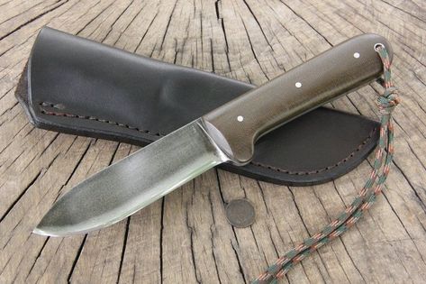 Kephart Knife, Vintage Knife, Handcrafted Knife, Butterfly Knife, Micarta Handles, Fillet Knife, Santoku Knife, Knife Design, Cool Knives