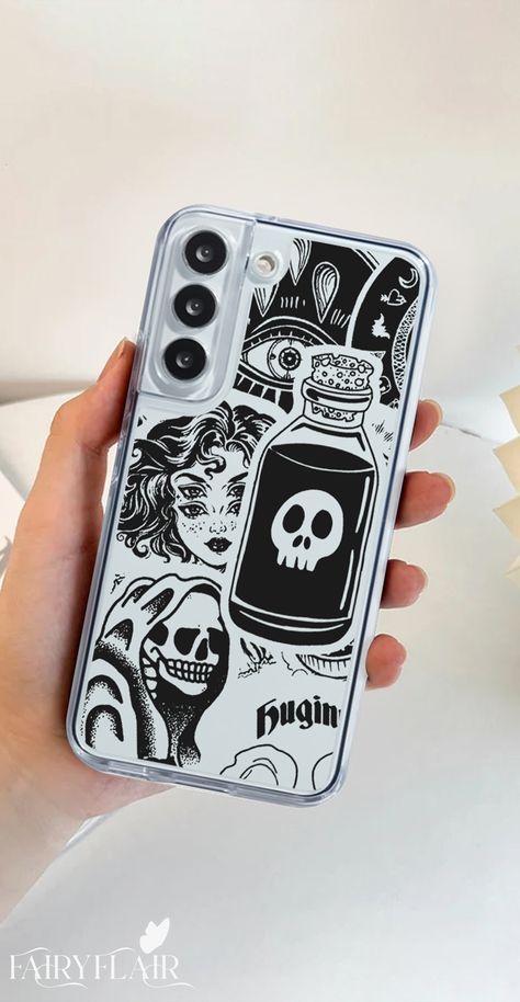 Aesthetic Gothic Skull Collage Phone Case for Samsung Galaxy S24 S23 S22 S21 S20 FE Plus S20FE S21 FE S22 Ultra Case S21 Plus Grunge Phone Case Galaxy S23 Aesthetic, Samsung S21 Fe Aesthetic, Grunge Phone Case, Skull Collage, S22 Ultra Case, Collage Phone Case, Phone Games, Gothic Skull, Cover Ideas