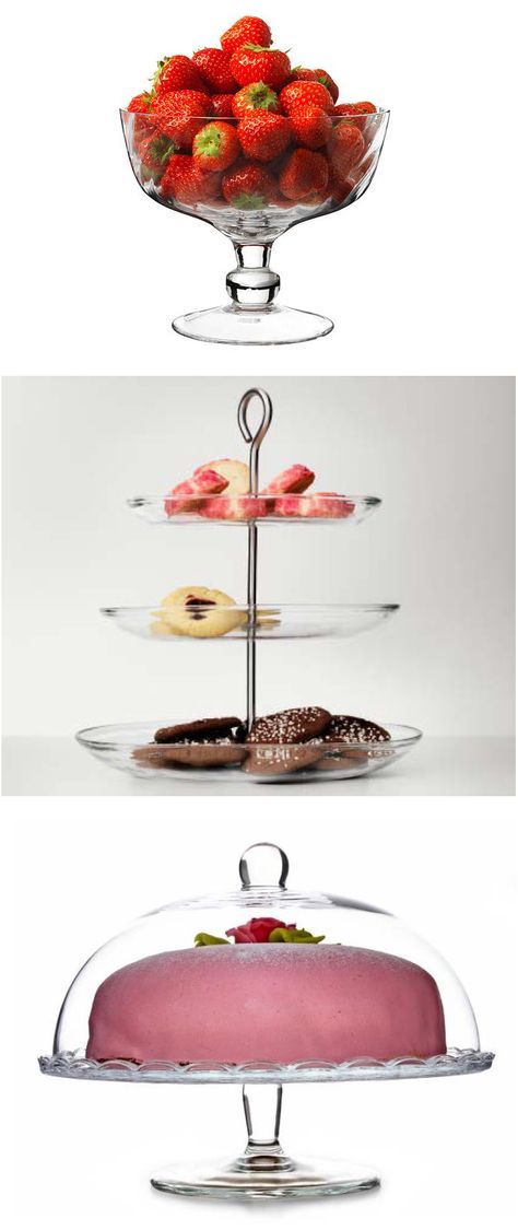 Don't forget dessert! Show off those sweet treats in style. Ikea Cake Stand, 3 Tier Serving Tray, Family Valentines, Ikea Shopping, Cafe Area, Ikea Finds, Ikea 365, Ikea Bathroom, Garden Shower