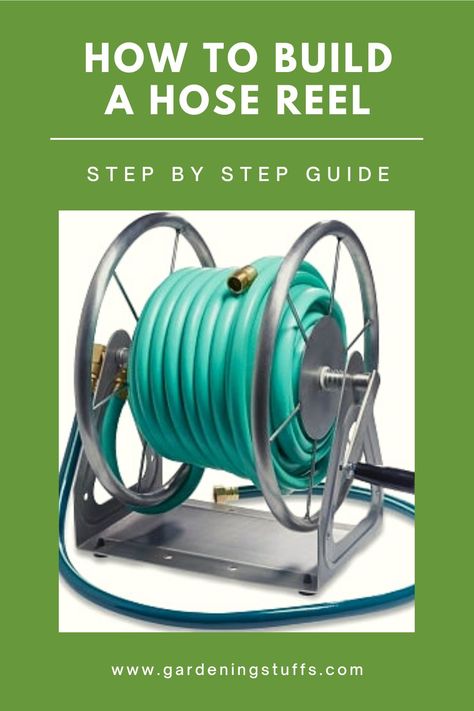 Check out this article, we have listed the process to build a DIY hose reel. This way, you won’t have to spend money on purchasing one from the market. Retractable Garden Hose Reel, Liberty Garden, Hose Hanger, Garden Hose Reel, Hose Reels, Diy Accent Wall, Hose Holder, Garden Hoses, Hose Nozzle