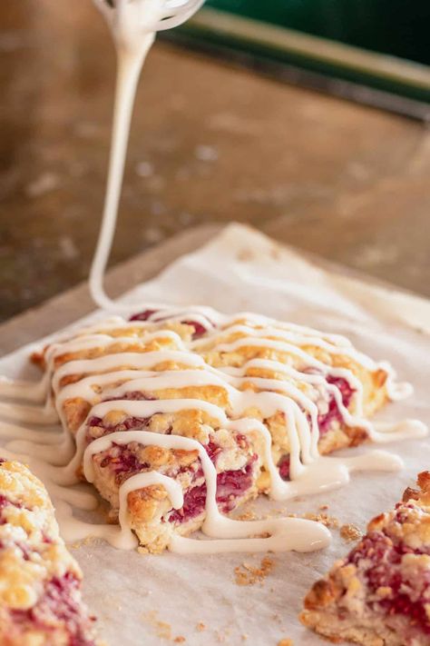 White Chocolate Raspberry Scones Chocolate Raspberry Scones, Chocolate Scones Recipe, White Chocolate Raspberry Scones, White Chocolate Scones, Raspberry Scones, Raspberry White Chocolate, White Chocolate Recipes, White Raspberry, Chocolate Scones