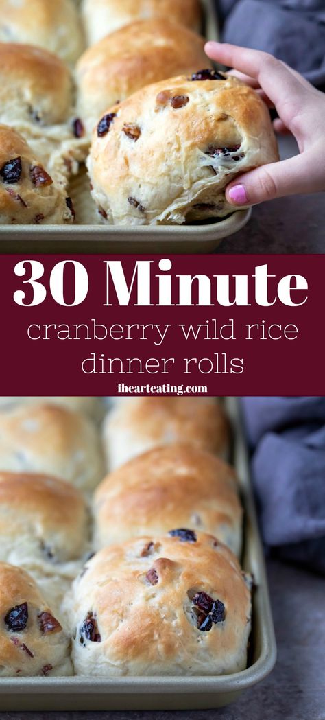 Wild Rice Cranberry Bread Machine Recipe, Cranberry Wild Rice Bread Machine, Wild Rice Cranberry Bread Recipe, Thanksgiving Breads, Wild Rice Bread, Easy Dinner Roll, Cranberry Wild Rice, Rice Bread Recipe, Dinner Roll Recipe