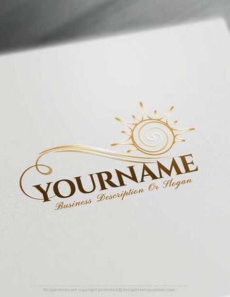 Art Gallery Logo Design Ideas, Happiness Logo, Sky Logo Design, Celebrant Logo, Sunset Logo Design, Sunshine Logo Design, Sun Logos, Logo Designs, Sun Logo Design