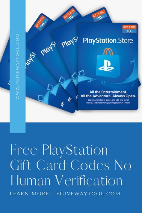 With a PlayStation Gift Card, you can undoubtedly top up your PlayStation credit without a Credit Card, Purchase Games, Music, Applications, In-game Credits, or buy a PlayStation subscription membership etc. 😍🤩 #playstation #playstationgames #psn #psnplus #playstation5 #playstationcommunity #playstationstore #playstationgamers #playstationgiveaway #playstationgiftcard #psngiftcodes #psncards #psnhacker #PlayStation4 #rewards #rewardscards #giveway #giftcardgiveaway #giftcard #giftcardcontest Ps4 Gift Card, Playstation Gift Card, Optical Disc Drive, Gift Card Codes Free, Playstation Store, Free Gift Card Generator, Playstation Games, Gift Card Generator, Latest Games