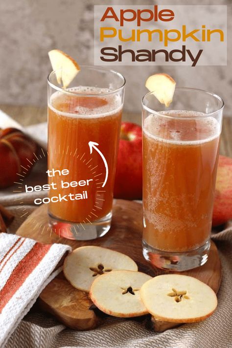 Halloween Beer Drinks, Pumpkin Beer Cocktail, Fall Beer Cocktails, Beer Based Cocktails, Pumpkin Beer Recipes, Fall Tailgate Drinks, Football Themed Cocktails, Beer Drinks Recipes, Oktoberfest Cocktails