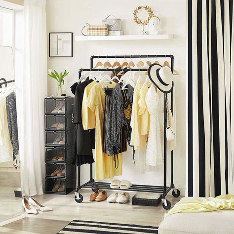 DIY clothes rail