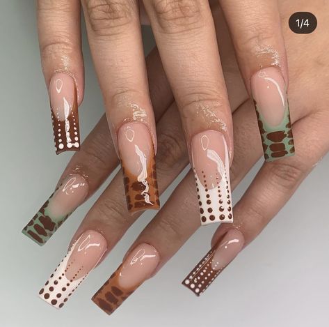 Nail Collection, Beautiful Locs, Drip Nails, Glow Nails, Dots Nails, Unique Acrylic Nails, French Cut, Bling Acrylic Nails, Square Acrylic Nails