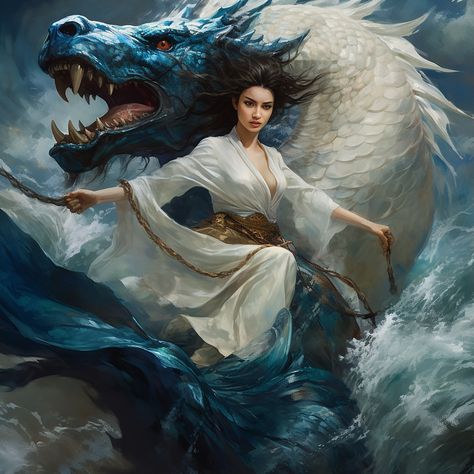 Primordial Chaos, Cosmic Ocean, Creation And Destruction, Divine Beauty, Epic Battle, Goddess Artwork, Modern Fantasy, Mother Of Dragons, World Of Books