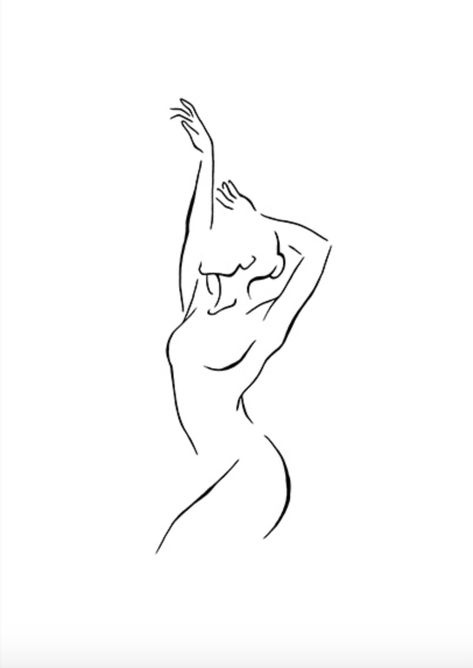 Fine Line Female Silhouette Tattoo, Line People Drawing, Sillouttes Images Women Tattoo, Women’s Silhouette Drawing, Woman Sillouttes Tattoos, Siluete Tattoo, Women Silloute Tattoo, One Line Tattoo Woman Silhouette, Fine Line Woman Silhouette Tattoo