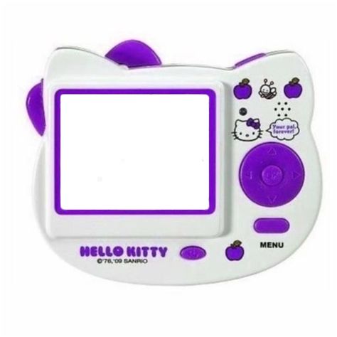 Camera Template, Hello Kitty Camera, Purple Hello Kitty, Widgets Ideas, Cute Screen Savers, Widget Icon, Frame Template, Cute Pins, Photo Template